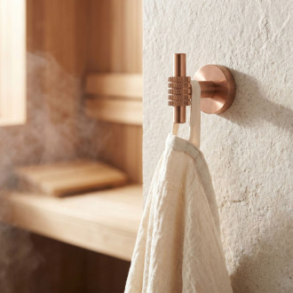 REA Rivo Kúpeľňový háčik 29104 Brush Copper REA-60109