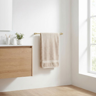 REA Vibe Kúpeľňový vešiak 16201 Brush Gold REA-60100