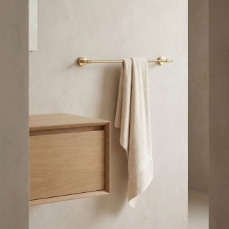 REA Rivo Kúpeľňový vešiak 29101 Brush Gold REA-60106