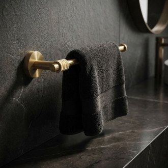 REA Rivo Kúpeľňový vešiak 29106 Brush Gold REA-60112