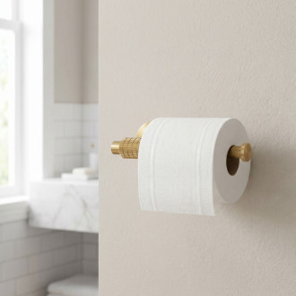 REA Rivo Držiak na toaletný papier 29105 Brush Gold REA-60110