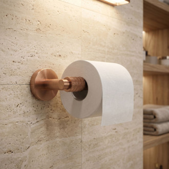 REA Rivo Držák na toaletní papír 29105 Brush Copper REA-60111