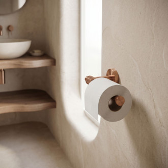 REA Rivo Držák na toaletní papír 29105 Brush Copper REA-60111