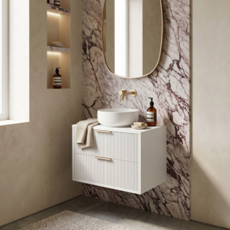 REA Mono Koupelnová skříňka pod umyvadlo 60cm White REA-M0402