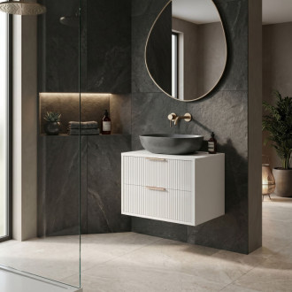 REA Mono Koupelnová skříňka pod umyvadlo 60cm White REA-M0402