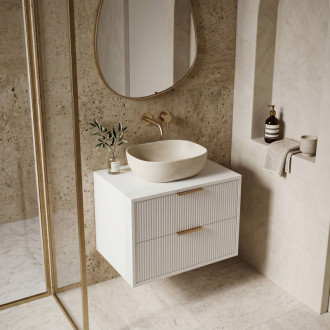 REA Mono Koupelnová skříňka pod umyvadlo 60cm White REA-M0402