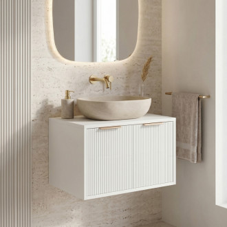 REA Core Koupelnová skříňka pod umyvadlo 60cm White REA-M0400