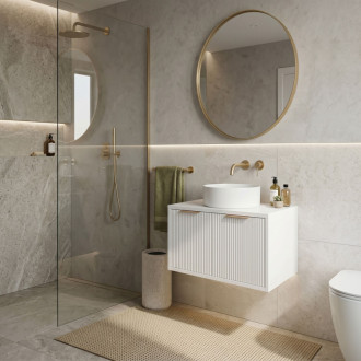 REA Core Koupelnová skříňka pod umyvadlo 60cm White REA-M0400