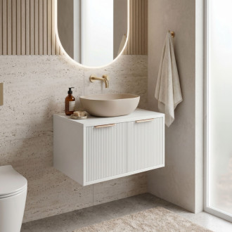 REA Core Koupelnová skříňka pod umyvadlo 60cm White REA-M0400