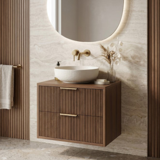 REA Mono Koupelnová skříňka pod umyvadlo 60cm Brown REA-M0413
