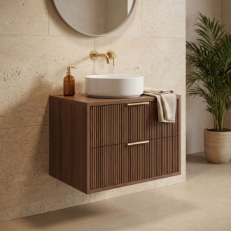REA Mono Koupelnová skříňka pod umyvadlo 60cm Brown REA-M0413