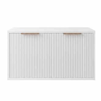 REA Core Koupelnová skříňka pod umyvadlo 80cm White REA-M0401
