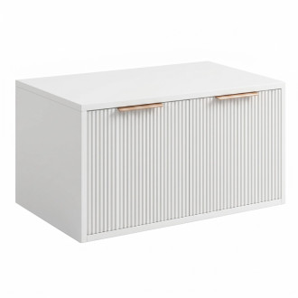 REA Core Koupelnová skříňka pod umyvadlo 80cm White REA-M0401