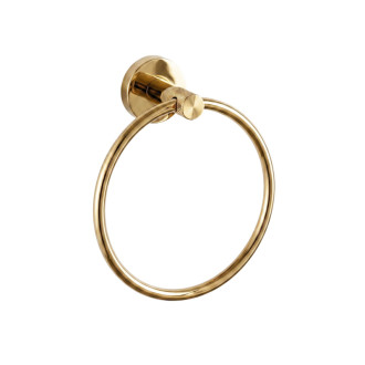 REA Rivo Koupelnový věšák Ring 81307 Brush Gold REA-66001