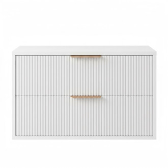 REA Mono Koupelnová skříňka pod umyvadlo 80cm White REA-M0403
