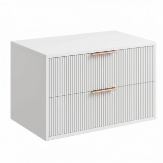 REA Mono Koupelnová skříňka pod umyvadlo 80cm White REA-M0403
