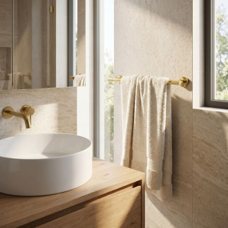 REA Modern Koupelnový věšák 6603 Gold REA-66000
