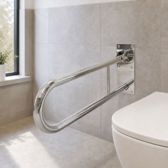 REA Sklopné koupelnové madlo Chrome REA-89056