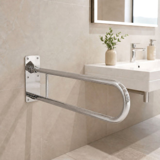 REA Sklopné koupelnové madlo Chrome REA-89056