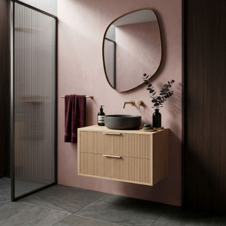 REA Mono Koupelnová skříňka pod umyvadlo 80cm Beige REA-M0409