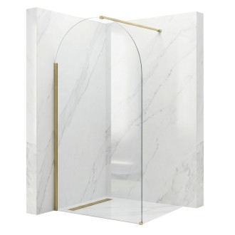 REA Sprchová zástena Rea Heaven Brush Gold 90 REA-K6685