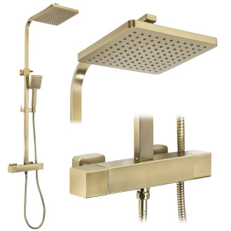 REA Sprchový set Rea Atrium Brush Gold REA-P8922