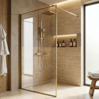 REA Sprchový set Rea Atrium Brush Gold REA-P8922