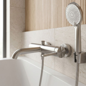 REA Rivo Koupelnová baterie Brush Nickel REA-B7506