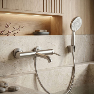REA Rivo Koupelnová baterie Brush Nickel REA-B7506