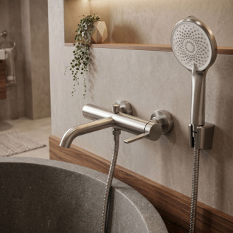 REA Rivo Koupelnová baterie Brush Nickel REA-B7506