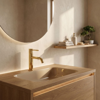 REA Umyvadlová baterie Rea Venti Gold Low REA-B9788