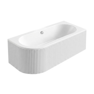 REA Rohová akrylová vana Orion Stripe Right 150cm REA-W0074