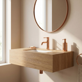 REA Umyvadlová baterie Rea Venti Copper Low REA-B9787