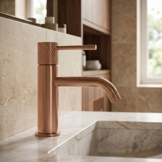 REA Umyvadlová baterie Rea Venti Brush Copper Low REA-B9786