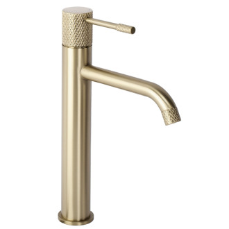 REA Umyvadlová baterie Rea Venti Brush Gold vysoká REA-B9784