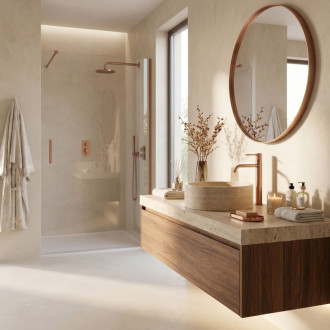 REA Umyvadlová baterie Rea Venti Brush Copper vysoká REA-B9783