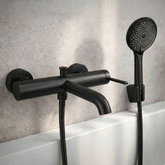 REA Sprchová hadice Rea Black 150 cm REA-08021