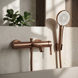 REA Ontario Side Koupelnová baterie Brush Copper REA-B6543