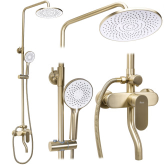 REA Rea Sprchový set REA DROP Brush Gold REA-P7063 REA-P7063