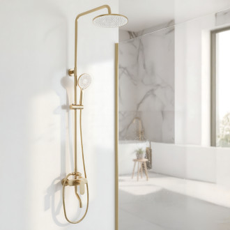 REA Rea Sprchový set REA DROP Brush Gold REA-P7063 REA-P7063