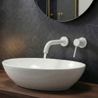 REA Výtokové rameno pre podomietkovú batériu Rea Lungo 20 cm White REA-63209