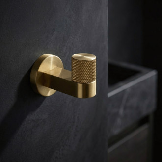 REA ORI Kúpeľňový háčik 39104 Brush Gold REA-98061