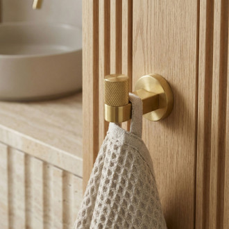REA ORI Kúpeľňový háčik 39104 Brush Gold REA-98061