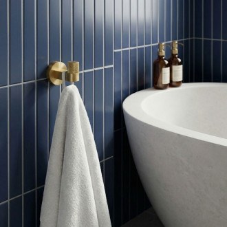 REA ORI Kúpeľňový háčik 39104 Brush Gold REA-98061