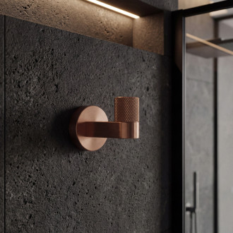 REA ORI Kúpeľňový háčik 39104 Brush Copper REA-98062