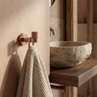 REA ORI Kúpeľňový háčik 39104 Brush Copper REA-98062