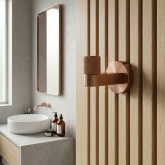 REA ORI Kúpeľňový háčik 39104 Brush Copper REA-98062