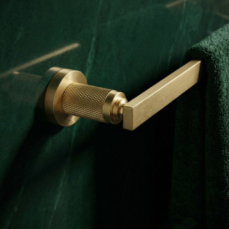 REA Rivo Kúpeľňový vešiak 81301 Brush Gold REA-98057