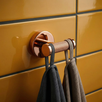REA Modern Dvojitý vešiak 6612 Copper REA-98052