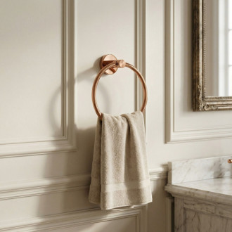 REA Rivo Kúpeľňový vešiak Ring 81307 Brush Copper REA-98047